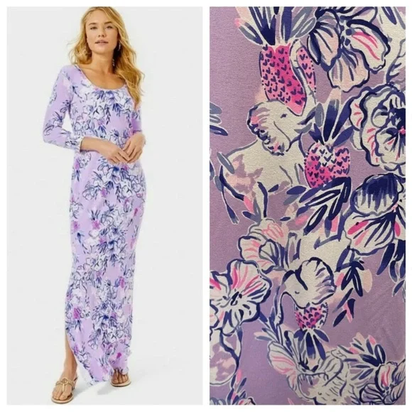 RARE! Mommy & Me Lilly Pulitzer Maxi Dress  $318 - Picture 3 of 9